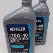 Kohler 25 357 71-S (2 Pack) SAE 10W-40 Synthetic-Blend Engine Oil