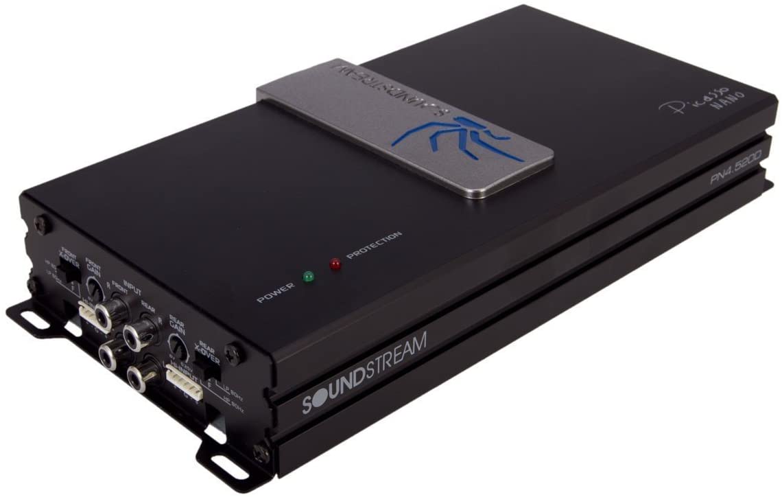 Soundstream PN4.520D 520-Watt 4-Channel Picasso Nano Class-D Amplifier (Standard Packaging)