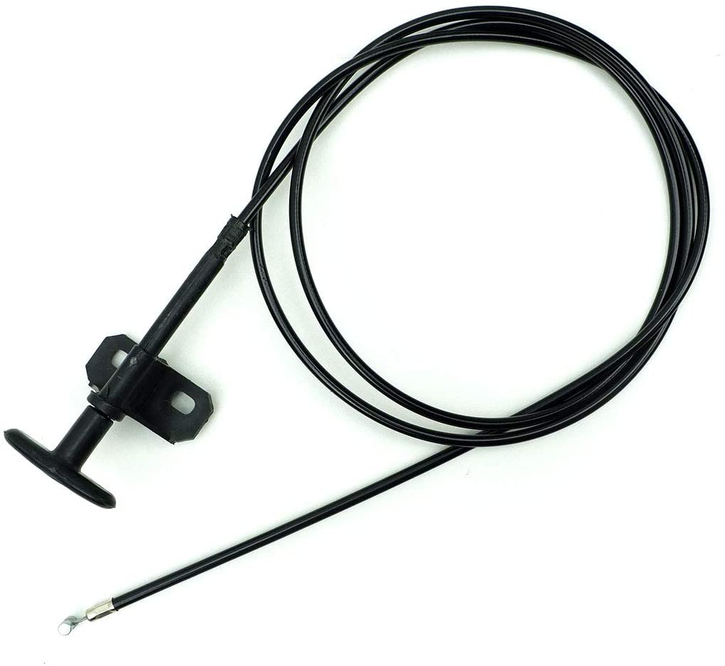 Nonstops Hood Bonnet Lock Release Control Cable Black Fits Toyota Corolla 1970 1974