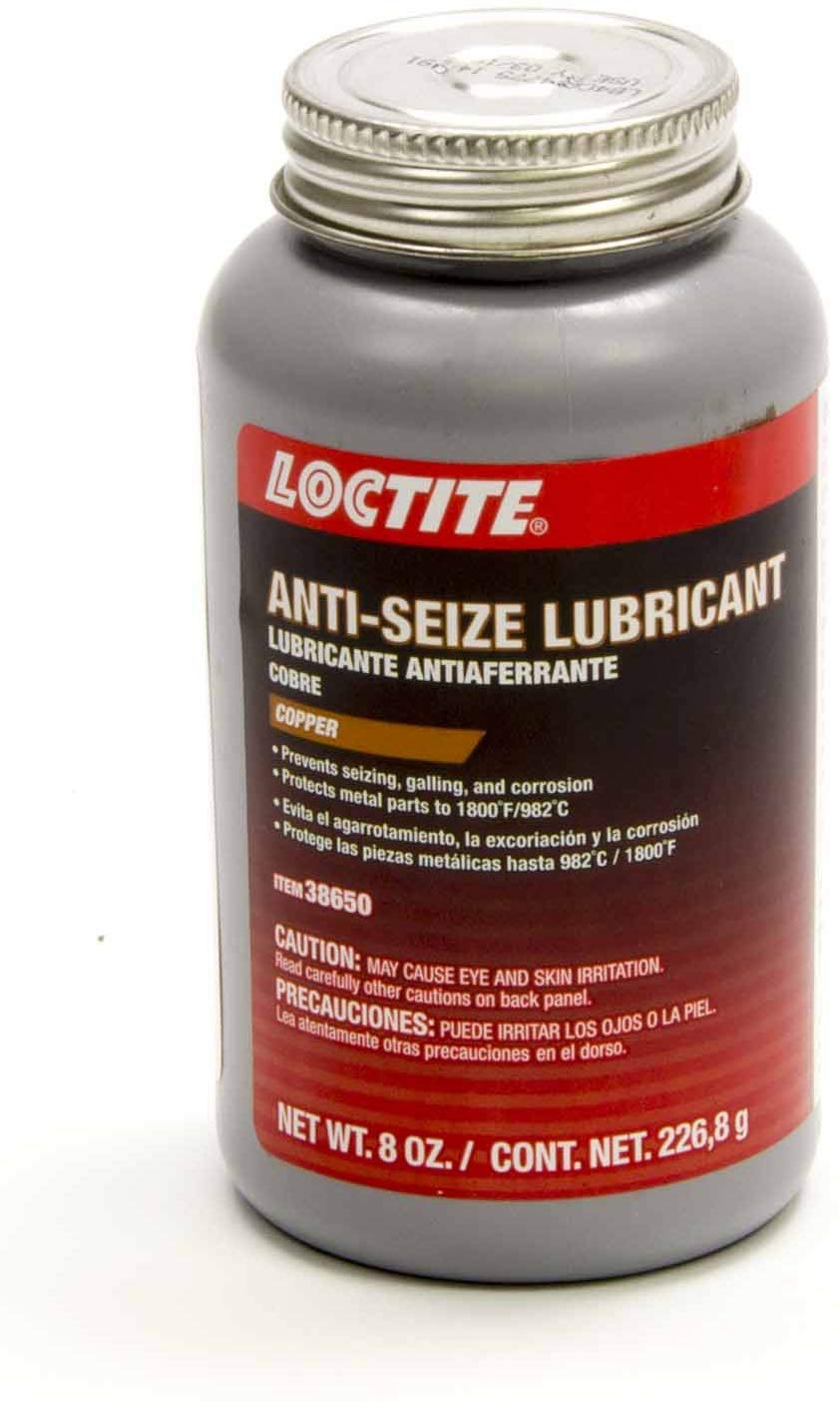 Loctite LOC555336 Copper 8 Ounce 555336 Anti-Seize Lubricant Brush Top, 8-oz