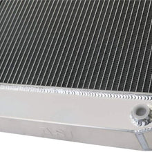 CoolingSky 4 Row All Aluminum Radiator for 1988-1997 Chevy&GMC C/K 1500/2500/3500 Pickup Suburban 4.3 5.0 5.7丨28 Inches Core
