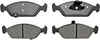 ACDelco 17D925 Professional Organic Front Disc Brake Pad Set