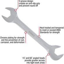 Sunex 9914A 14 Piece Angle Head SAE Wrench Set (FULL POLISH) CRV