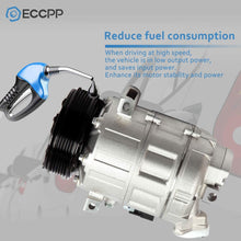 ECCPP A/C Compressor fit for 2007-2012 N-issan Sentra CO10871C