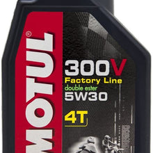 Motul 300V Synthetic Motor Oil - 5W30 - 1 Liter 835911
