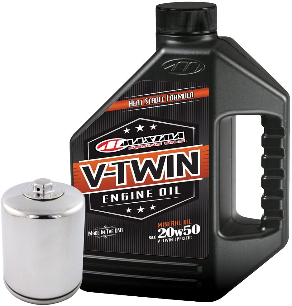 MaximaHiflofiltro VTEOCK6 Engine Oil Change Kit for Harley Davidson Twin Cam V-Twin