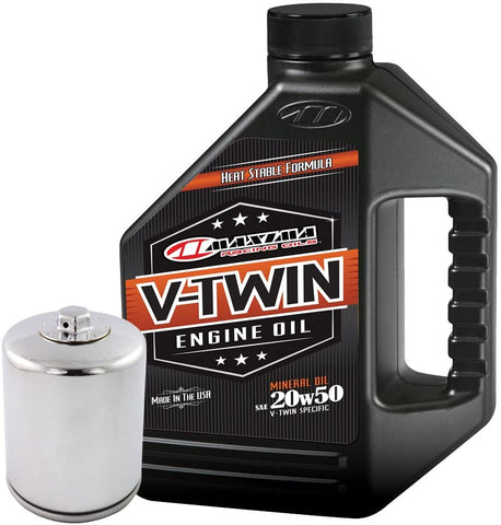 MaximaHiflofiltro VTEOCK6 Engine Oil Change Kit for Harley Davidson Twin Cam V-Twin
