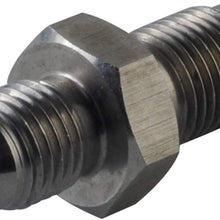 WHWEI Stainless Steel M10 x 1.0 Metric 10mm to AN3 Brake Hose Clutch Line Oil Hose Adapter Fitting