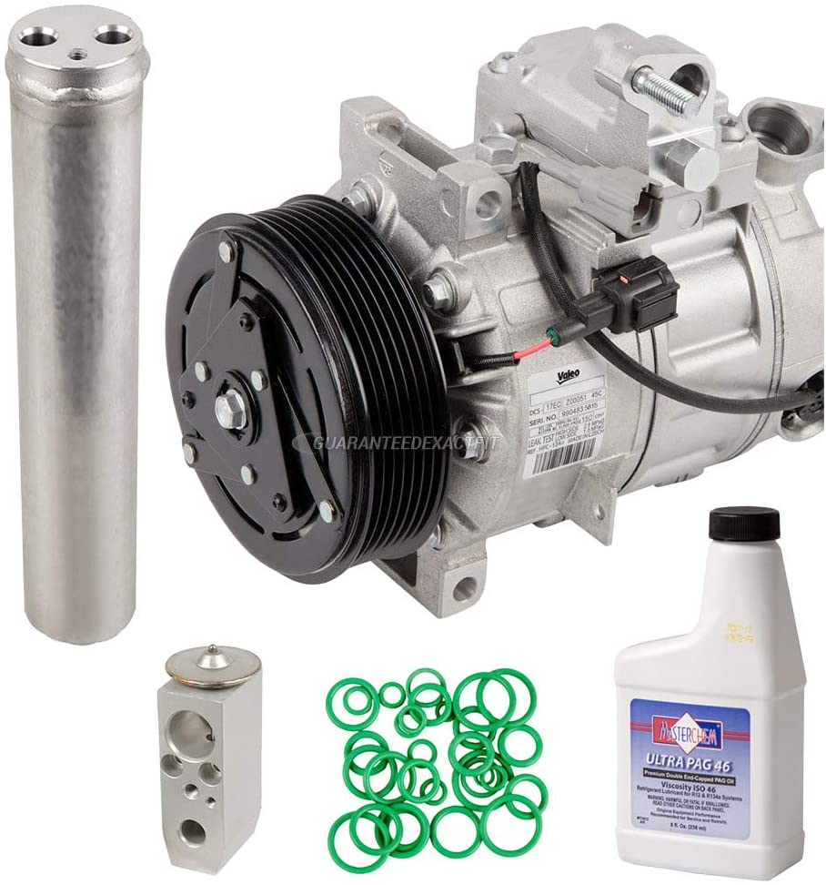 OEM AC Compressor w/A/C Repair Kit For Infiniti G35 G37 M35 G35x G37x M35x - BuyAutoParts 60-81686RN NEW