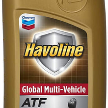 Havoline 226537482-6pk Global Multi-Vehicle ATF-1 Quart, 192 Fluid Ounces, 6 Pack