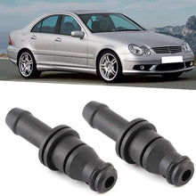 Automotive Hose Connector,2pcs Cooling Hose Connector 0039970689 Replacement Fit for Benz W203 CL203 A209 X164