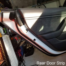 Motrobe Tesla Model 3 Model Y Door Seal Kit Soundproof Rubber Weather Draft Wind Noise Reduction Kit Model 3 Accessories