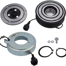 WFLNHB AC A/C Compressor Clutch Coil Assembly Kit Replacement for 2007 2008 Infiniti G35 Sedan 2009 2010 M35
