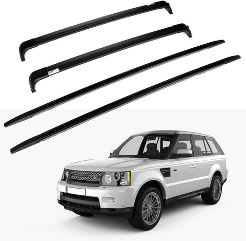ECCPP Roof Rack Crossbars w/Side Rails fit for Land Rover Range Rover 2002-2012 Rooftop Luggage Canoe Kayak Carrier Rack - Max Load up to 150LBS