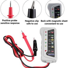 Car Battery Tester, 2-14.8V Car Van Auto Battery Tester Storage/Maintenance Charger System Analyzer Checker Tool
