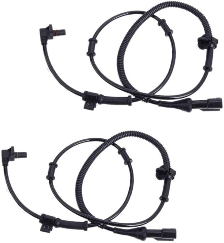 Bapmic F81Z-2C204-BB Front ABS Wheel Speed Sensor for Ford Excursion F-250 F-350 Super Duty (Pack of 2)