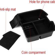 EDBETOS 07-14 Full Size GM Trucks Center Front Floor Console Organizer for Chevrolet Avalanche Chevy Tahoe Silverado Suburban 1500 2500 GMC Sierra Pickup Truck Yukon & XL/Denali 19166288