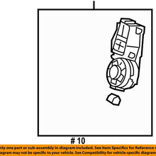 Genuine Honda 79600-TM8-A71ZA Air Conditioner Control Assembly