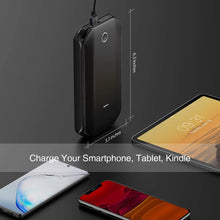 Baseus Portable Car Jump Starter, 800A Peak Automotive Battery Charger (Up to 4L Gas or 2.5L Diesel Engine), 12V Power Pack Jumper Start & Phone Charger with USB Port, Jumper Cables & LED Flashlight