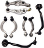 TUCAREST 8Pcs Suspension Kit K642988 K642208 Left Right Front Lower Upper Control Arm and Ball Joint Assembly Compatible With 2007 2008 2009 2010 2011 2012 Lexus LS460 [RWD Models Only]