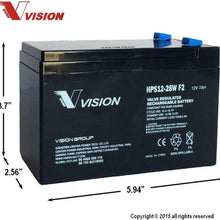 Vision HPS12-28W Battery