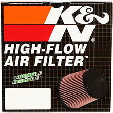 K&N Universal Clamp-On Air Filter: High Performance, Premium, Washable, Replacement Filter: Flange Diameter: 4 In, Filter Height: 6 In, Flange Length: 0.625 In, Shape: Round Tapered, RU-5141