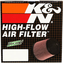 K&N Universal Clamp-On Engine Air Filter: Washable and Reusable: Round Tapered; 5 in (127 mm) Flange ID; 5.5 in (140 mm) Height; 6.5 in (165 mm) Base; 4.5 in (114 mm) Top , RU-5147