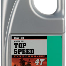 Motorex 102304 Top Speed 4T Oil - 15W50-4L.