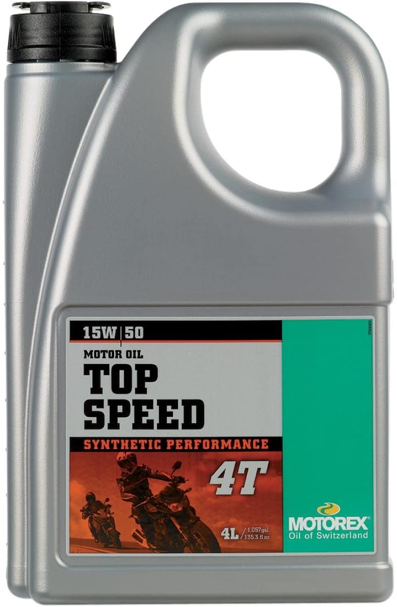 Motorex 102304 Top Speed 4T Oil - 15W50-4L.