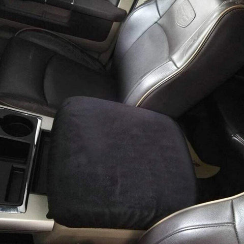 MOEBULB Center Console Armrest Soft Pad Protector Cover for 1993-2016 Dodge Ram 1500 2500 3500 4500 5500 Pickup Trucks