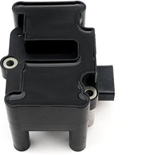 Ignition Coil Pack - Compatible with Volkswagen Golf, Jetta, Beetle 1999, 2000, 2001 2.0L - Replaces Part 032905106E, 032905106B, 032 905 106B - Coil Pack Fits VW 2.0
