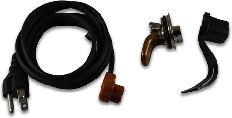 Zerostart 3100023 Freeze Plug Engine Block Heater for Ford, Honda, International, Mazda, Nissan, Perkins, 35mm Diameter | CSA Approved | 120 Volts | 400 Watts