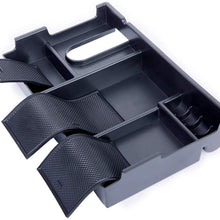 JDMCAR Center Console Organizer Compatible with Tundra Accessories 2014-2019 2020，Armrest Box Secondary Storage Tray