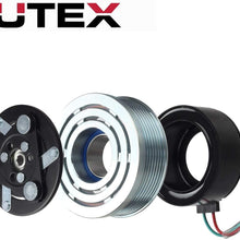 AUTEX AC A/C Compressor Clutch Coil Assembly Kit 80221SWAA02 38810RRBA01 4918U1 Replacement for Civic 2006 2007 2008 2009 2010 2011 1.8L