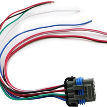 Motoparty 4L60E 4L80E Neutral Safety Switch Connector Pigtail,7 Wire Transmission MLPS Switch Connector Pigtail