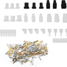 Automotive Electrical Wire Connectors Kit 144Pcs Wiring Repair Connector Wiring Automotive Harness Auto Terminal Repair Kit