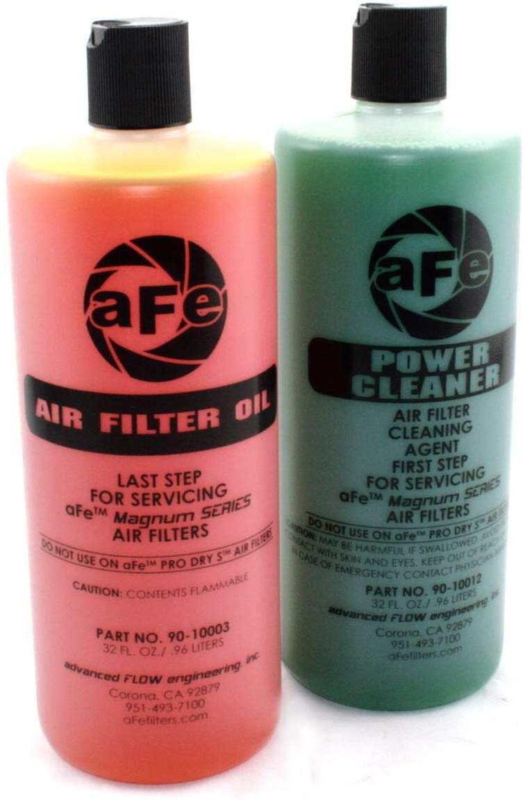 aFe Power MagnumFLOW 90-50520 Air Filter Restore Kit (32 oz, Gold)