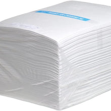 New Pig Oil Only Absorbent Mat Pad, Lightweight, 14 oz Absorbency, 20” L x 15” W, White (Bag of 200), MAT423