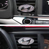 Fitracker Car logo Air Freshener Vent Clip Perfume Air Freshener Fragrance Scent with Gift Box