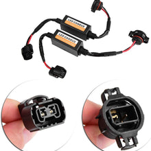 Akozon LED Canbus Decoders 2pcs Warning Error Canceller H-16/5202 Anti-flicker Resistor