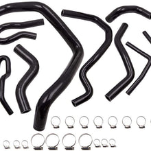 maXpeedingrods 9pcs For HONDA CIVIC EK EG EX 92-00 SOHC D15 D16 Silicone Coolant Hose Pipe Kit