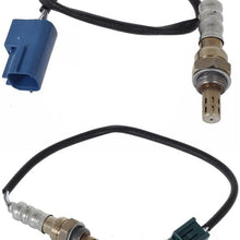 Kwiksen 2pcs Upstream and Downstream Oxygen Sensor 1 Sensor 2 Bank 1 Bank 2 Replacement for Nissan Altima Base-2.5L S-2.5L SL-2.5L 2002-2003/Nissan Sentra SE-R-2.5L SE-R Spec V-2.5L 2002-2003