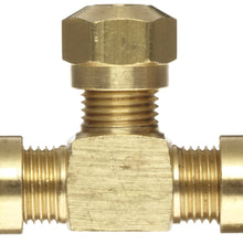 EATON Weatherhead 1464X4 Air Brake Tubing Union Tee, 1/4" Tube OD