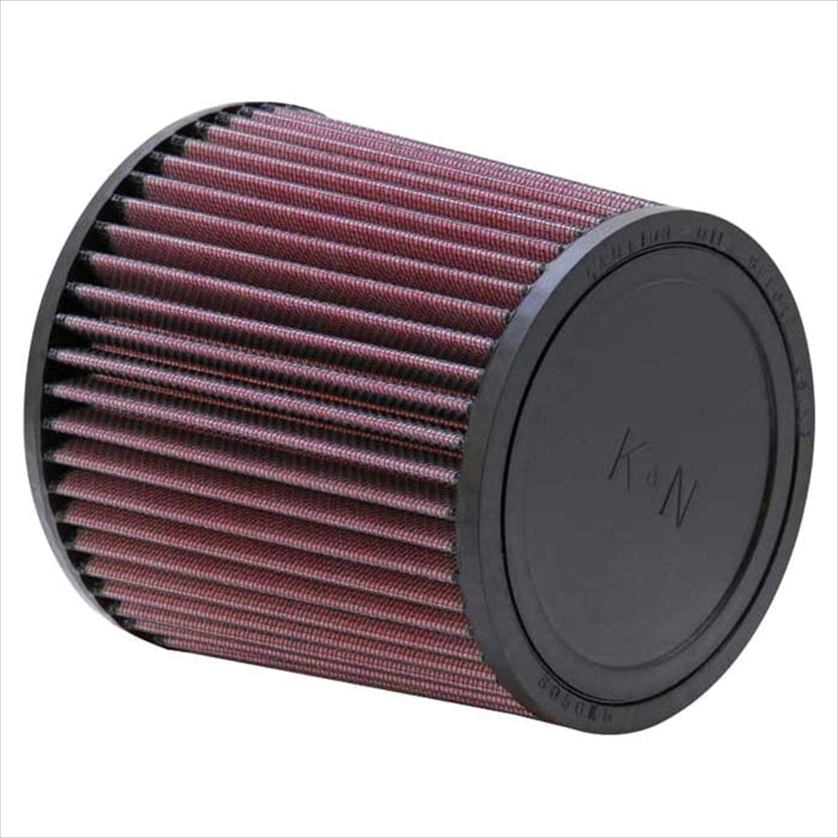 K&N Universal Clamp-On Air Filter: High Performance, Premium, Washable, Replacement Filter: Flange Diameter: 4.5 In, Filter Height: 6 In, Flange Length: 0.625 In, Shape: Round Tapered, RU-3480