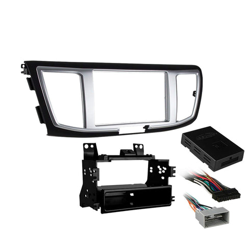 Metra 99-7804B Single/Double DIN Installation Kit with Display for Select 2013-Up Honda Accord Vehicles (Black)