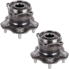 Fastspace 512535 Wheel Hub Bearing Set 5 Lugs without ABS Sensor 2PC 2011-2017 for Nissan Juke Hub Assembly Rear Kit 2017-2019 for Nissan Qashqai