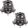 Fastspace 512535 Wheel Hub Bearing Set 5 Lugs without ABS Sensor 2PC 2011-2017 for Nissan Juke Hub Assembly Rear Kit 2017-2019 for Nissan Qashqai