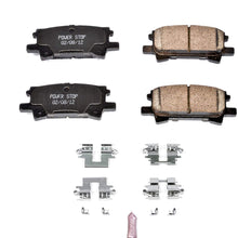 Power Stop 17-996, Z17 Rear Ceramic Brake Pads with Hardware