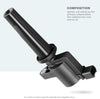 Ignition Coils Pack of 4 for Ford Escape - Focus -Transit Connect - 2004-2005 Mazda 3 - Mercury Mariner - L4 2.0L 2.3L - Fit 4M5Z12029B
