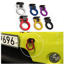 EPMAN Universal ABS Simulation/Dummy Towing Hook Stylish Car Accessories Design Hooks Car Tuning (Silver)